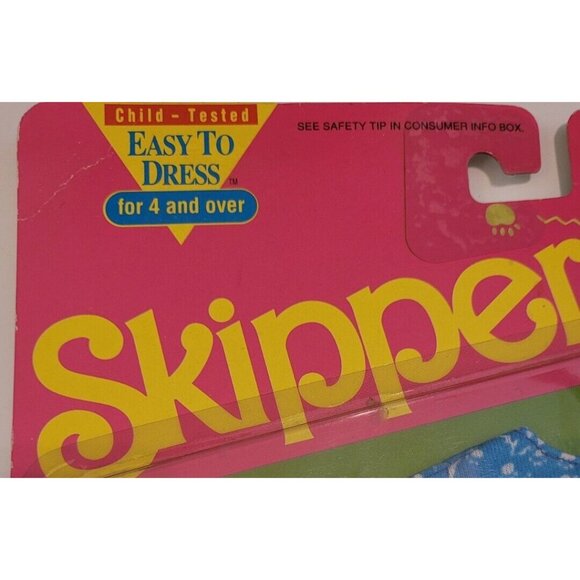 Vintage Skipper Pet Pals Outfit Blue Pink for Barbies Sister 1991 set 2958 - Picture 4 of 4